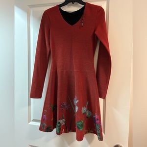 Desigual red dress